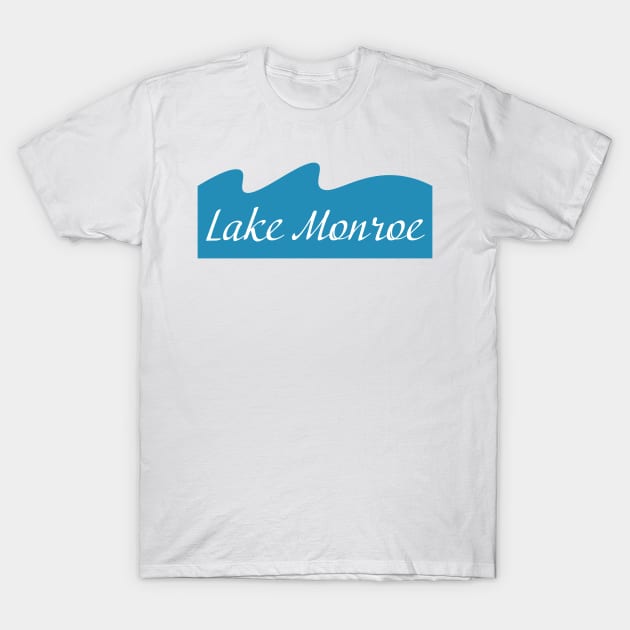 Lake Monroe Indiana T-Shirt by quirkyandkind